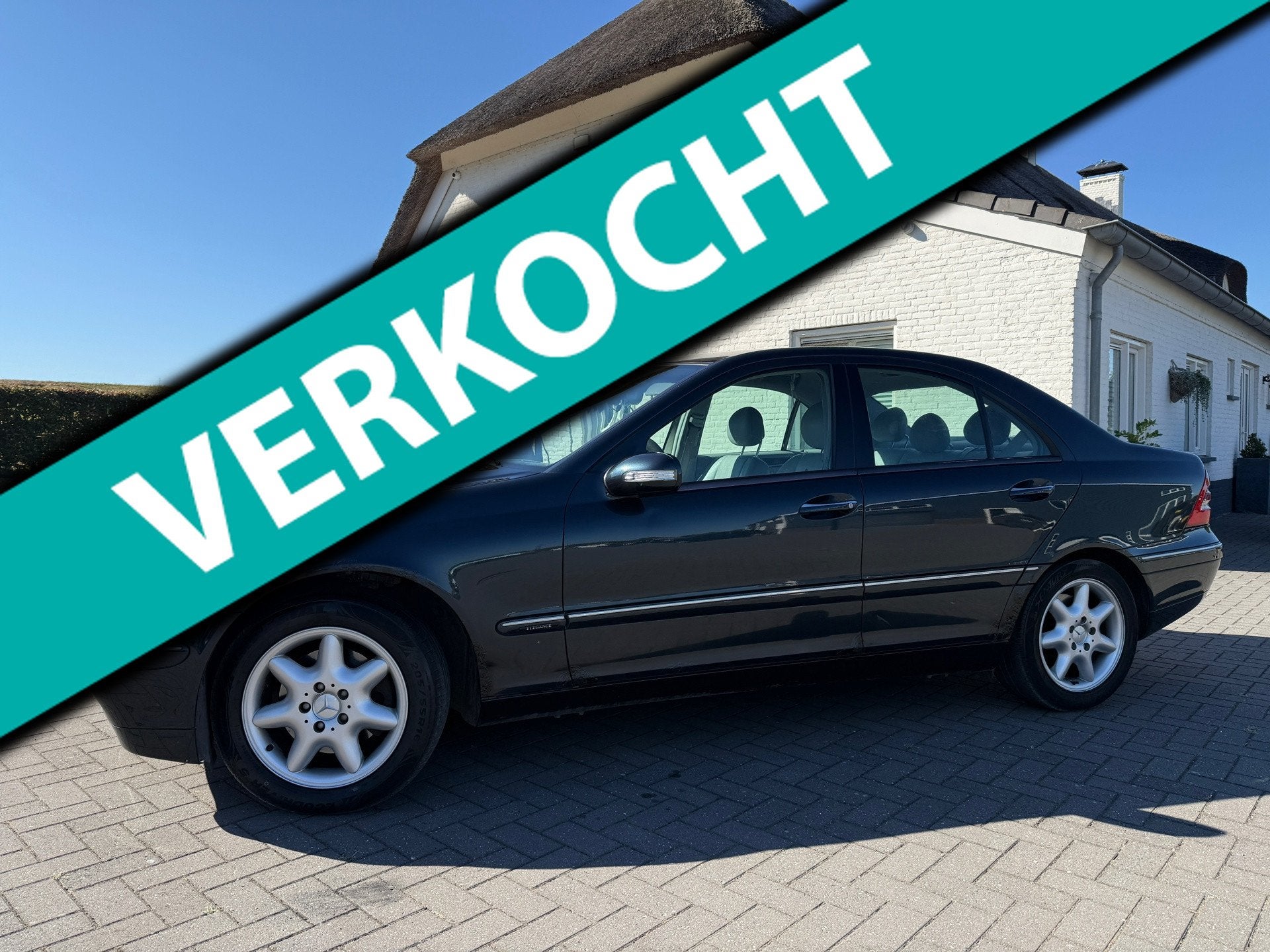 Mercedes-Benz C-klasse 270 CDI Elegance / Bj: 2001 / apk tot, Auto's, Mercedes-Benz, Automaat, Gebruikt, Electronic Stability Program (ESP)