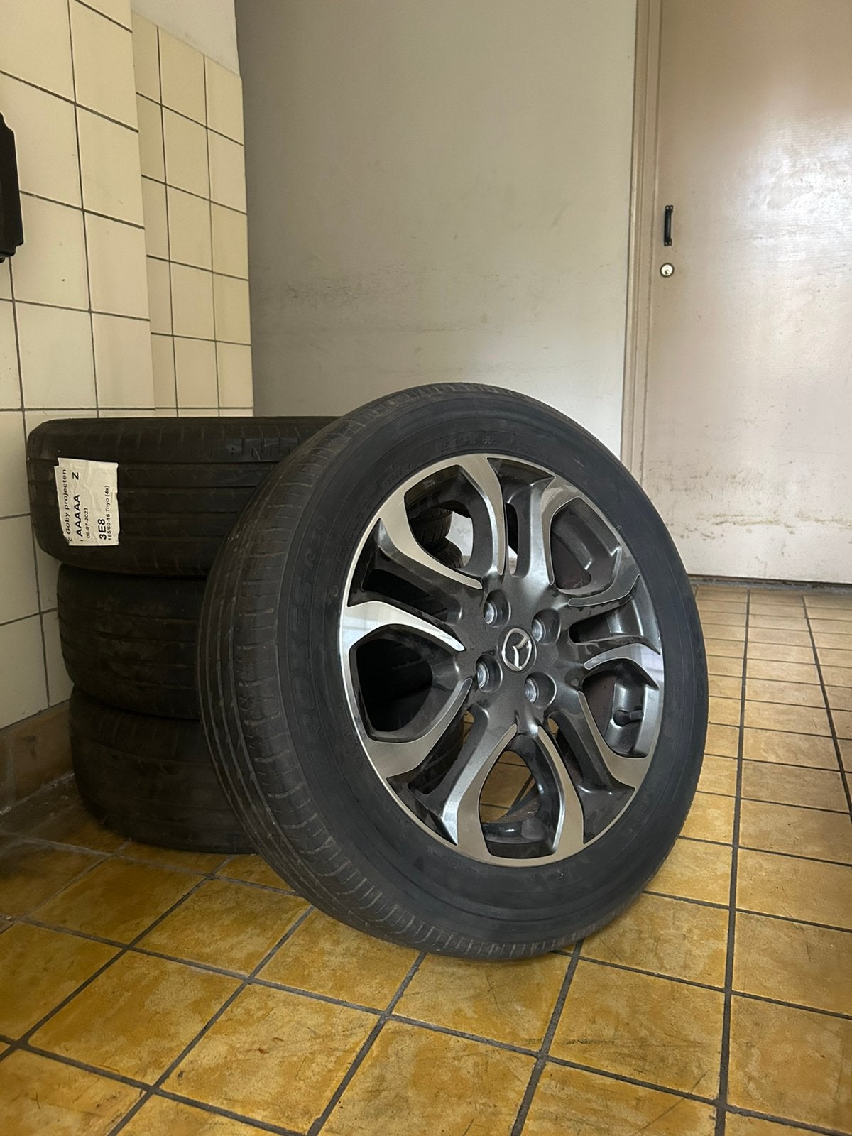 Originele mazda 2 velgen 16”, Auto-onderdelen, Ophalen, 15 inch, Zomerbanden