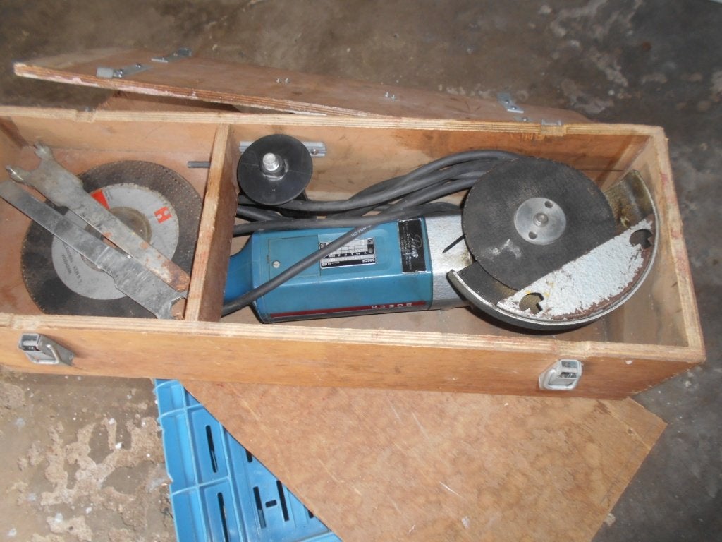 Bosch Flex 1600 watt, Ophalen, Gebruikt, Minder dan 700 watt, Haakse handslijpmachine
