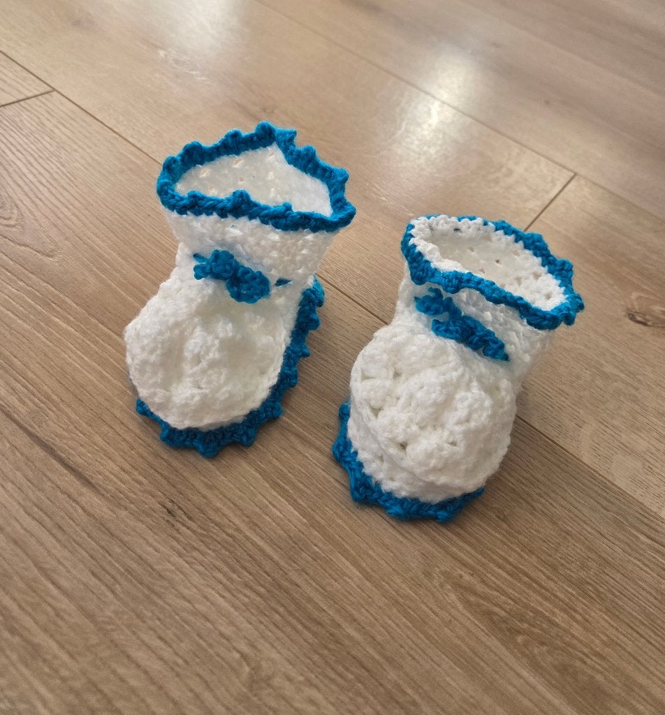 Handgemaakte baby slofjes, Ophalen of Verzenden, Nieuw, Jongetje of Meisje, Slofjes