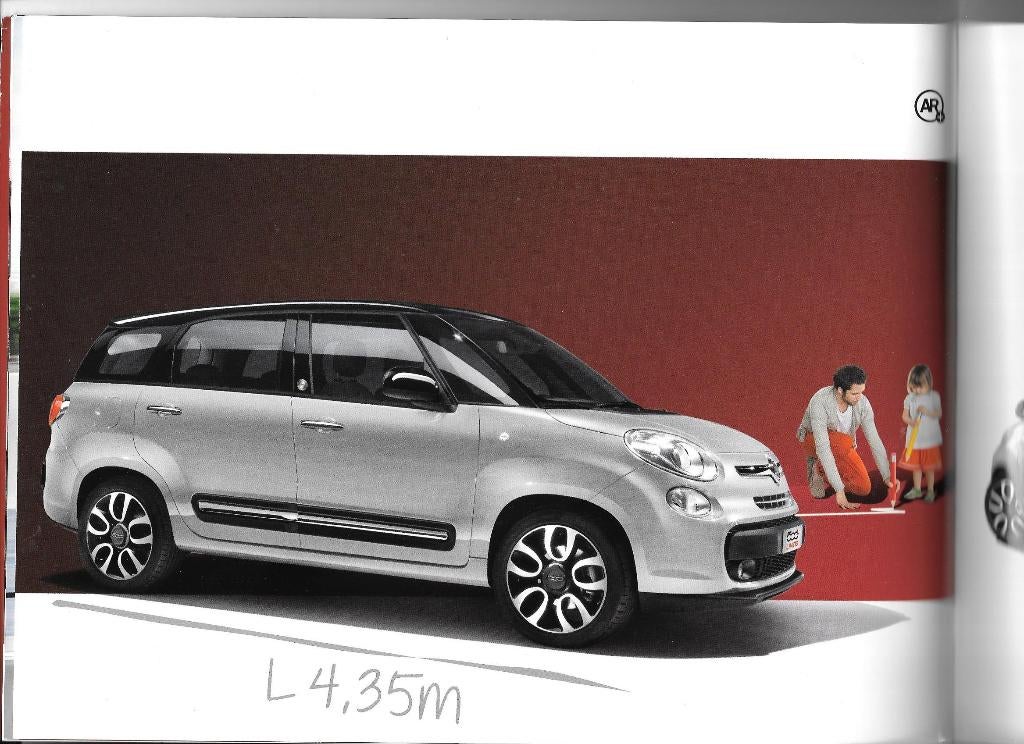 FIAT 500L, Ophalen of Verzenden, Zo goed als nieuw, Overige merken