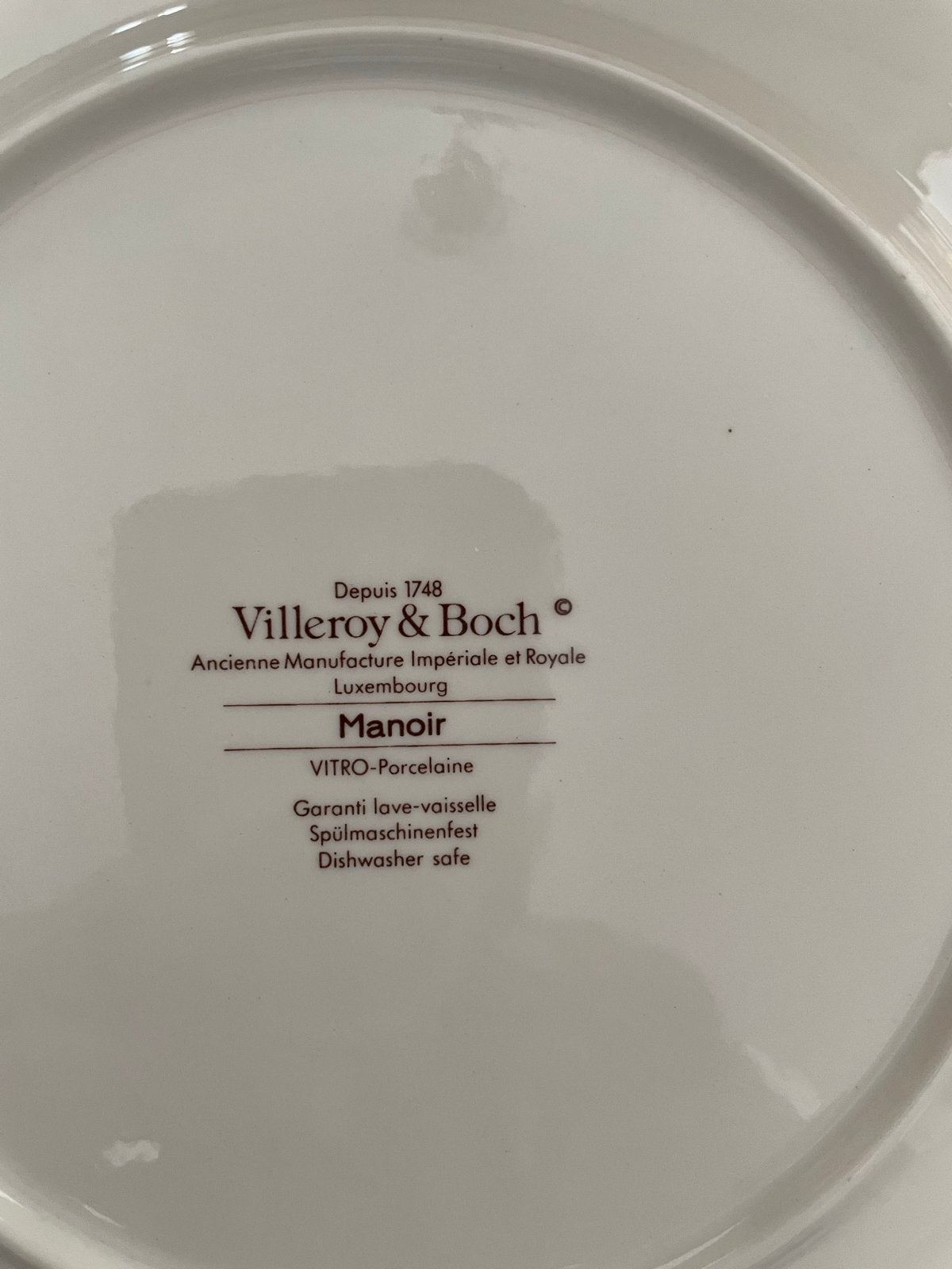 Villeroy & Boch Manoir servies - Compleet servies, Ophalen, Klassiek, Villeroy & Boch, Zo goed als nieuw