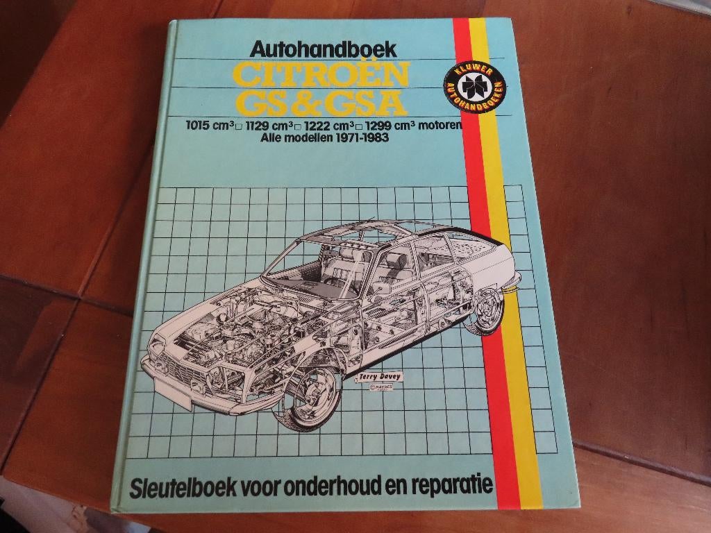 Kluwer Autohandboek vraagbaak Citroen GS, Citroen GSA '71-83, Ophalen of Verzenden