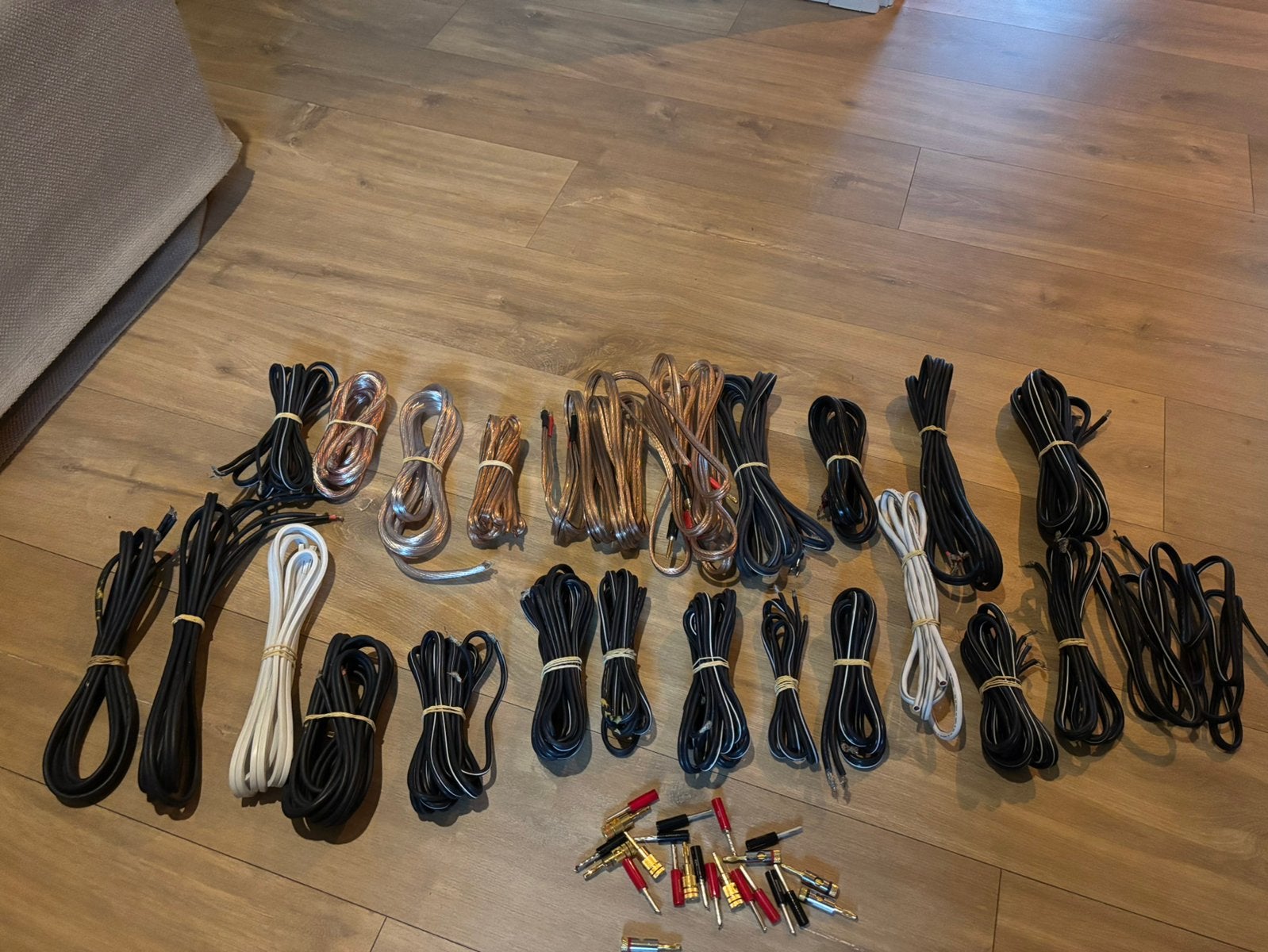 AUDIOQUEST/QED/OEHLBACH/PROFIGOLD LUIDSPREKERKABELS, Ophalen of Verzenden, Zo goed als nieuw, 2 tot 5 meter, Luidsprekerkabel