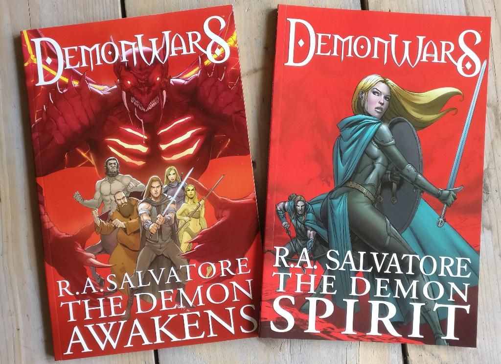 DemonWars: The Demon Awakens + The Demon Spirit TPB, Boeken, Strips | Comics, Amerika, Complete serie of reeks, Nieuw, R.A. Salvatore