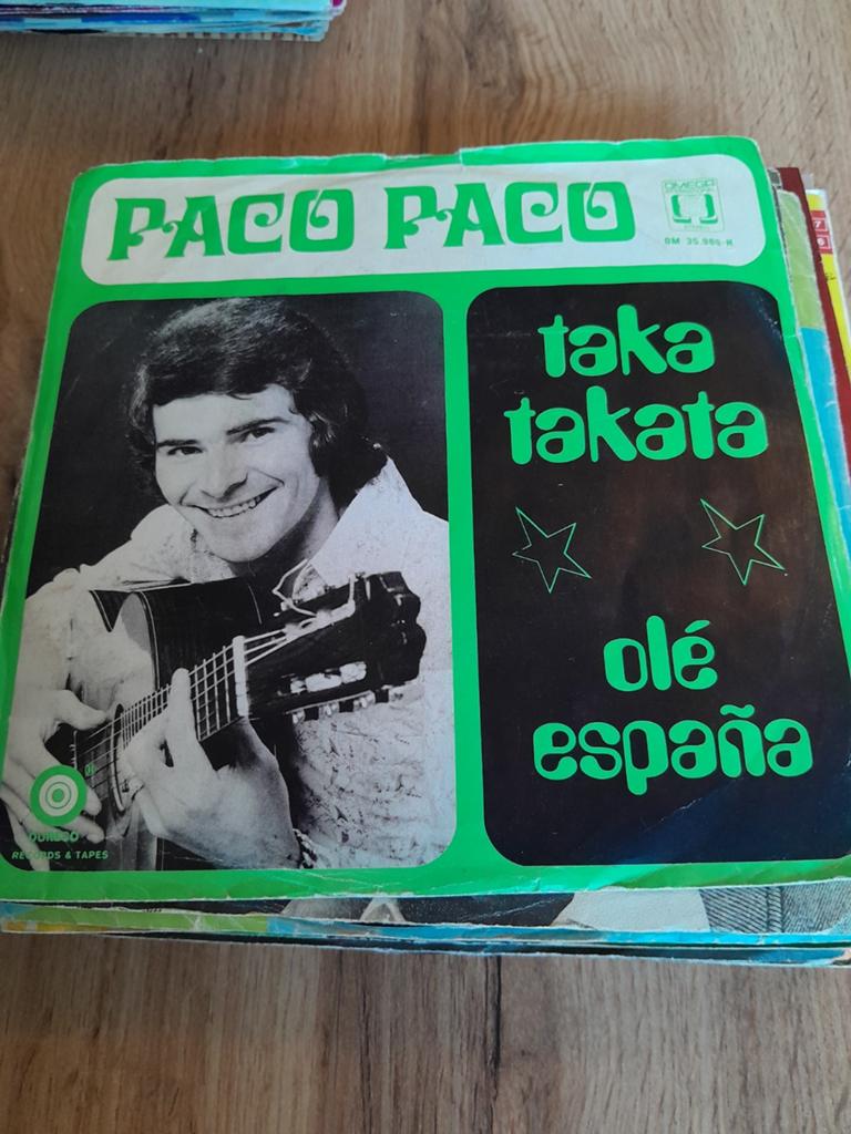 Paco paco 7 inch taka takata, Ophalen of Verzenden, Zo goed als nieuw, Pop