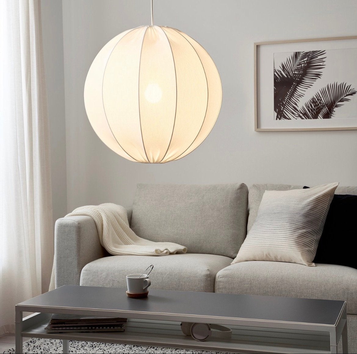 IKEA Regnskur Lampenkap, Ophalen of Verzenden, Zo goed als nieuw, Textiel, Overige fittingen