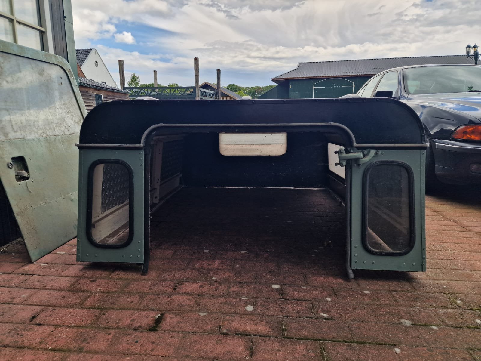 Hardtop landrover series 109, Deur, Ophalen of Verzenden, Achter, Gebruikt