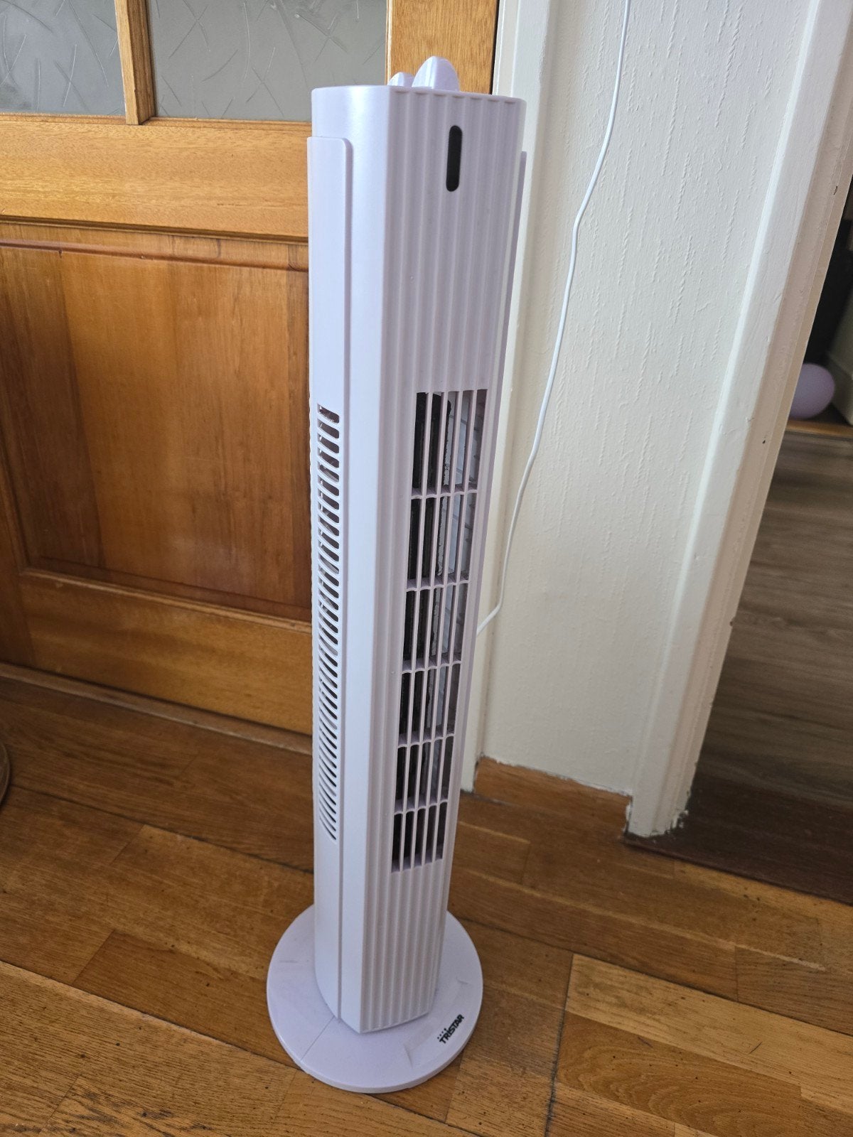 Tristar Torenventilator met timer - Wit, Witgoed en Apparatuur, Ventilatoren, Gebruikt, Torenventilator, Ophalen