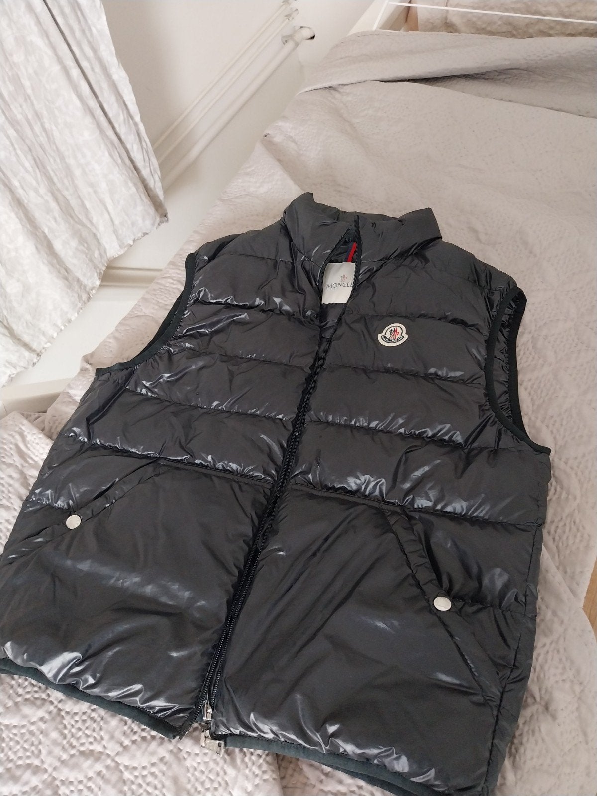 Moncler Bodywarmer Zwart Maat 3, Kleding | Heren, Moncler, Zwart, Overige maten, Ophalen of Verzenden