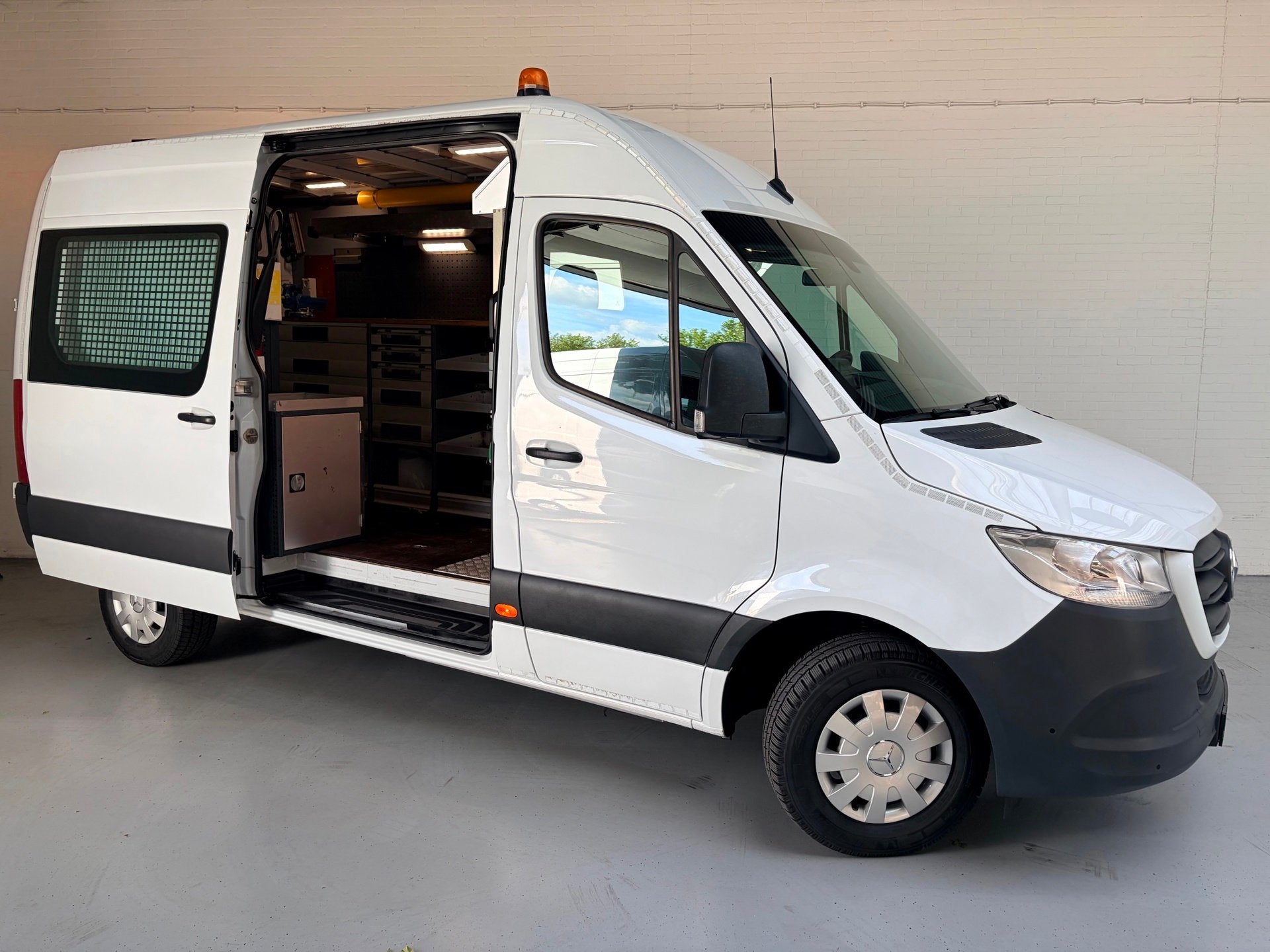 Mercedes-Benz Sprinter Automaat Servicewagen 314 2.2 CDI 140, Automaat, Gebruikt, Met garantie (alle), Wit