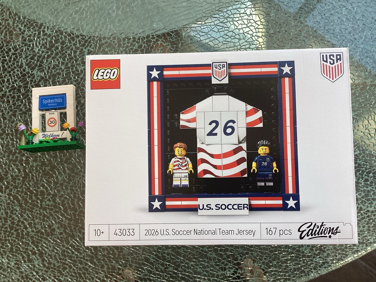 LEGO 43033 U.S. Soccer National Team Jersey, nieuw, Ophalen of Verzenden, Nieuw, Overige merken