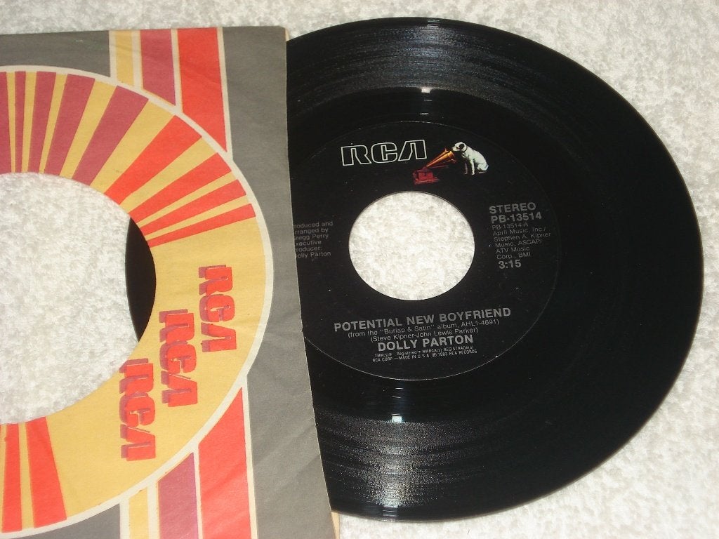 Dolly Parton  potenial New Boyfriend  Usa  Orgineel, Originele persing, Ophalen of Verzenden, Zo goed als nieuw, Country en Western