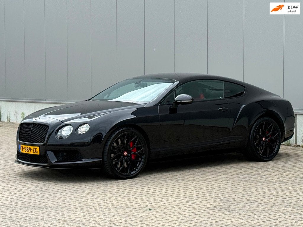 Bentley Continental GT 4.0 V8 Mulliner Styling Specification, Automaat, Euro 5, 8 cilinders, Zwart