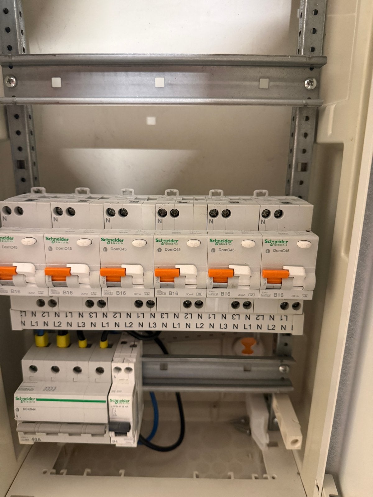 Eaton Groepenkast met Schneider Electric componenten, Ophalen, Gebruikt, Eaton, Groepenkast