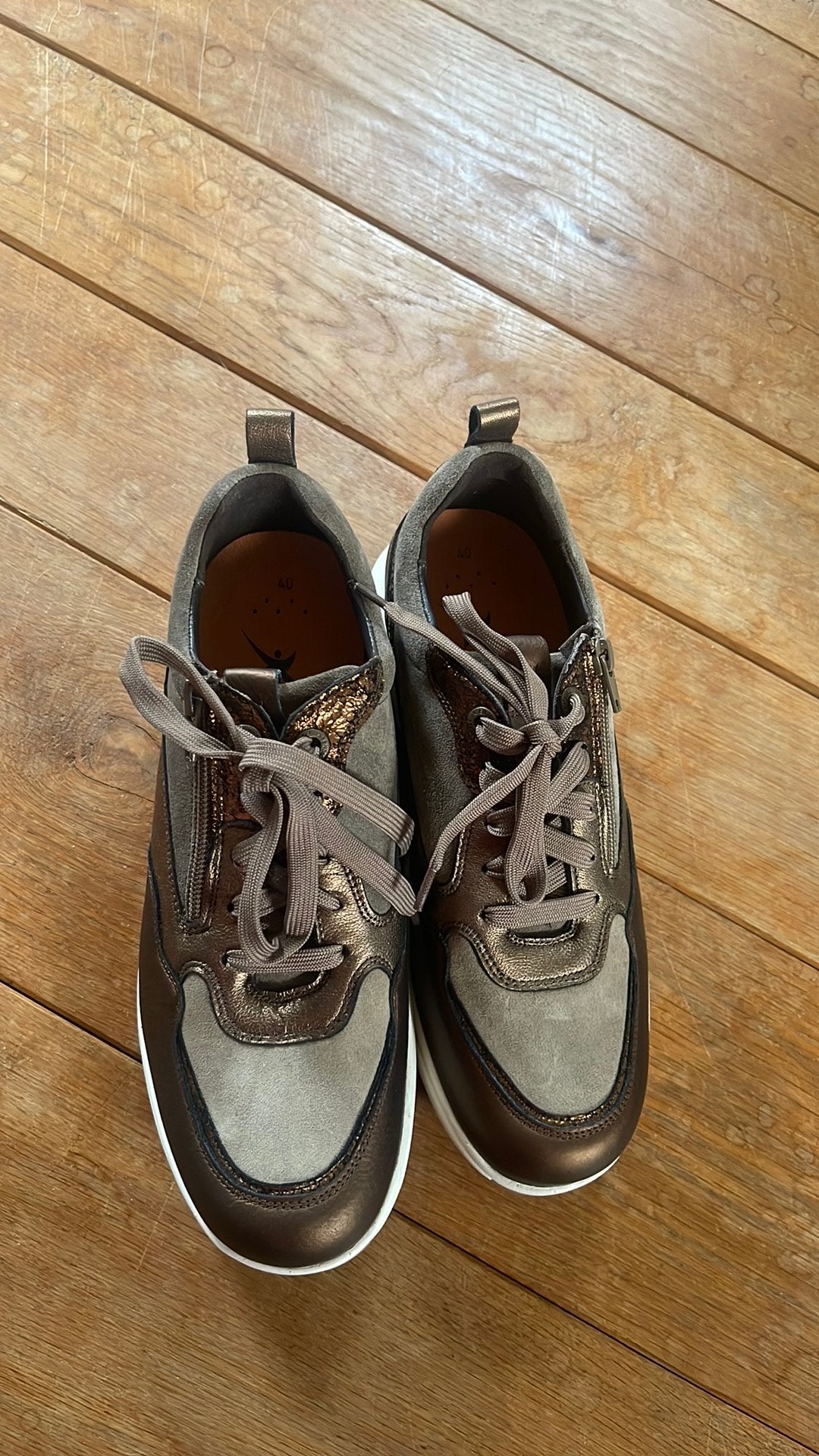 Xsensible Stretchwalker 40 HX, rits nooit op gelopen Bronze, Bruin, Nieuw, Ophalen of Verzenden, Sneakers of Gympen