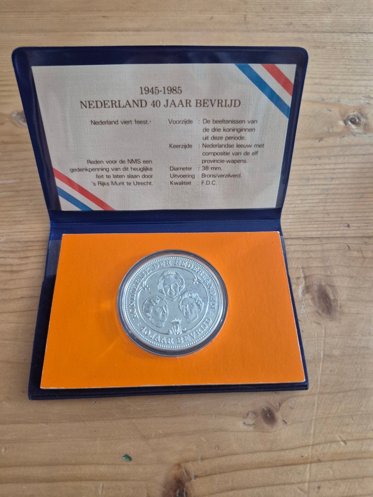 Bevrijdingsmunt, Vóór koninkrijk, Zilver, Losse munt, Overige waardes