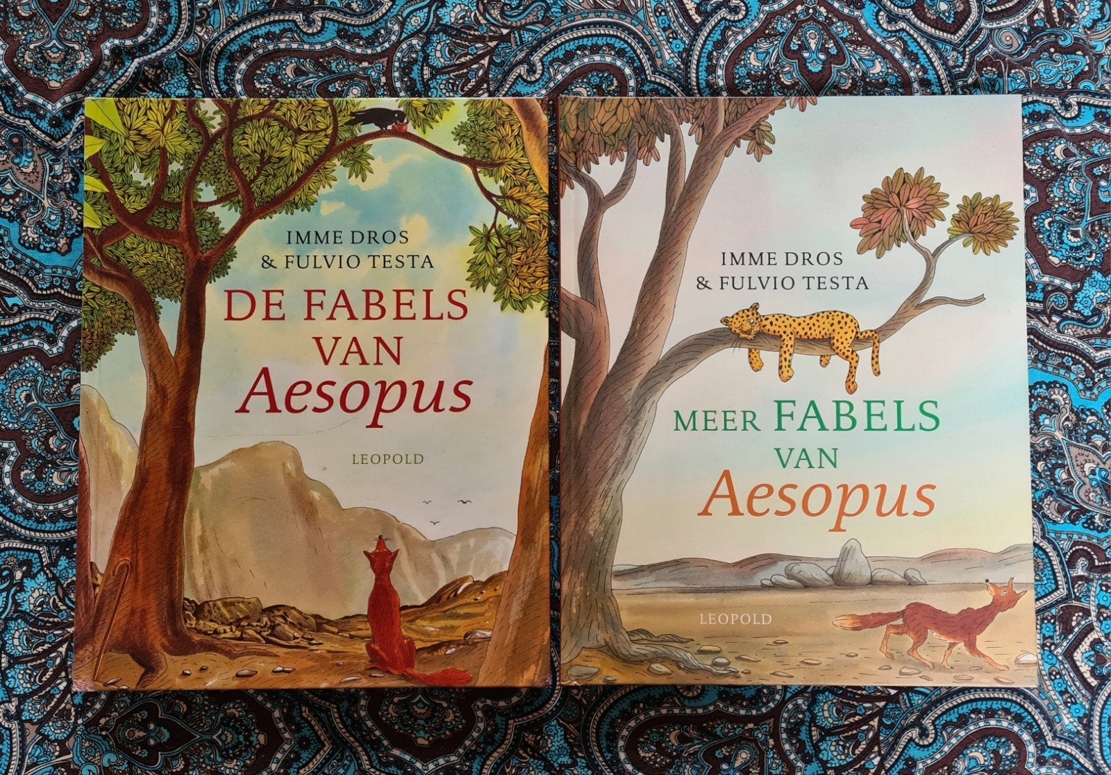 De Fabels van Aesopus & Meer Fabels van Aesopus (2 boeken), Boeken, Sprookjes en Fabels, Ophalen of Verzenden, Zo goed als nieuw