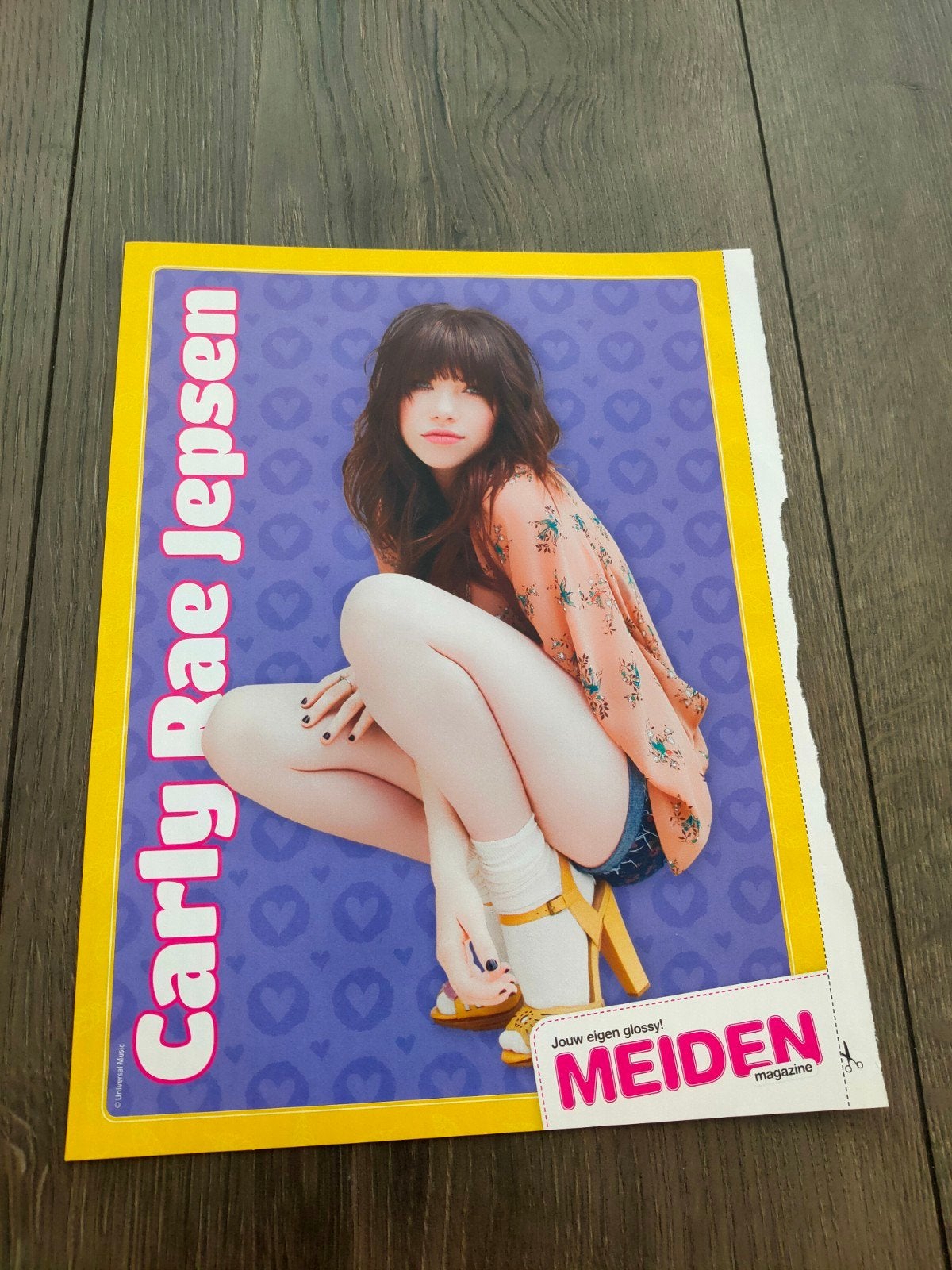 Meiden - Carly Rae Jepsen Poster, Ophalen of Verzenden, Nieuw, A1 t/m A3