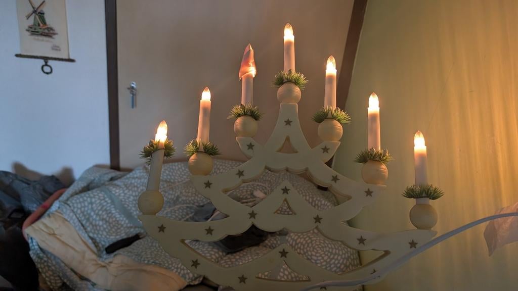 Kerst kandelaar/ decoratie, Diversen, Ophalen