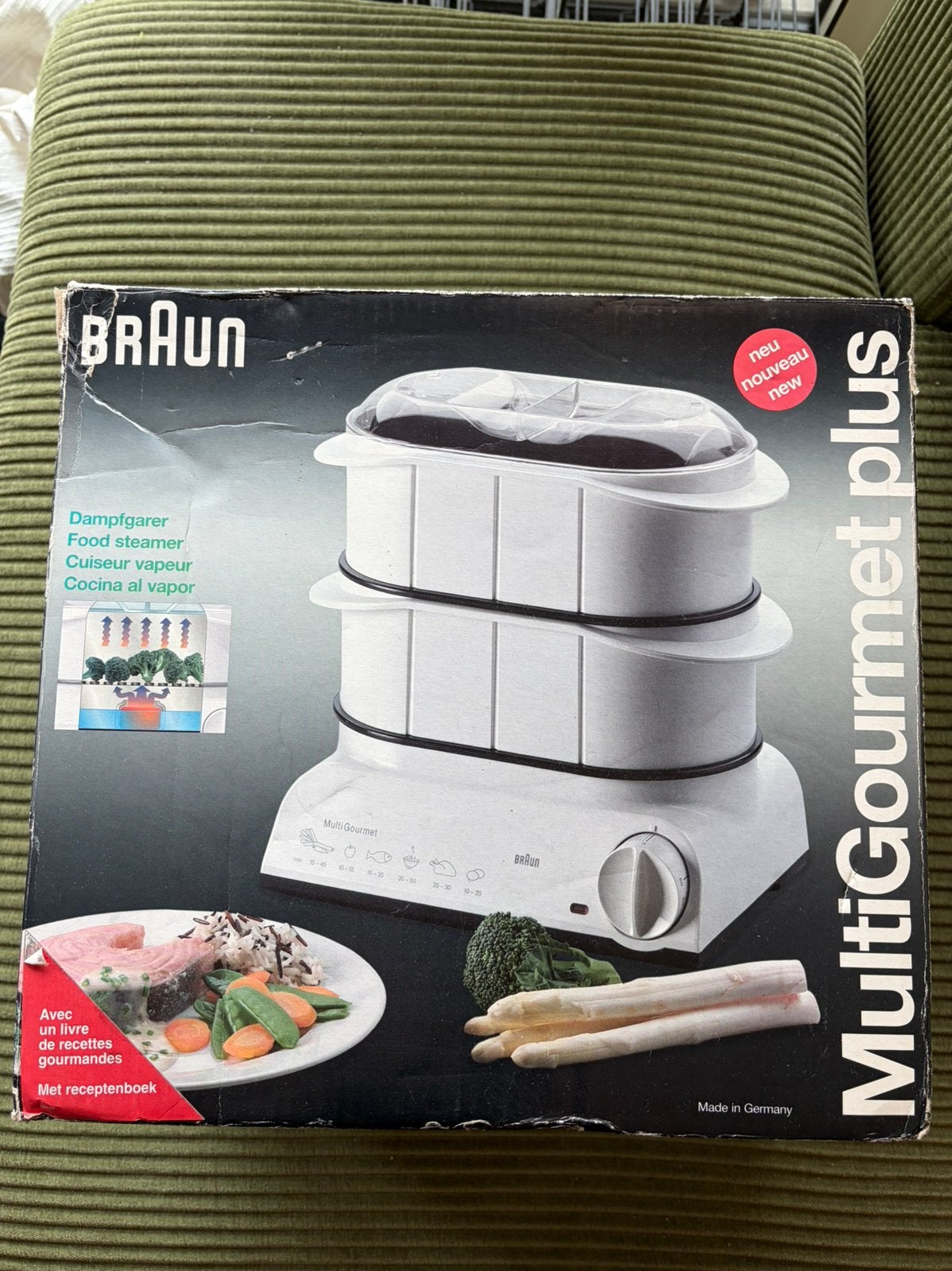 Braun MultiGourmet Plus stoomkoker, Ophalen of Verzenden, Gebruikt