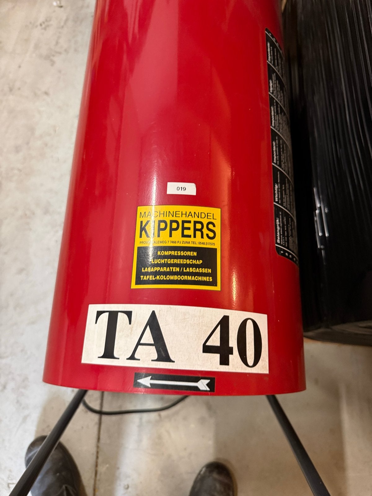 Thermomobile TA-40 heteluchtkanon - Gebruikt, 30 tot 80 cm, Gebruikt, Kachel, Minder dan 60 cm