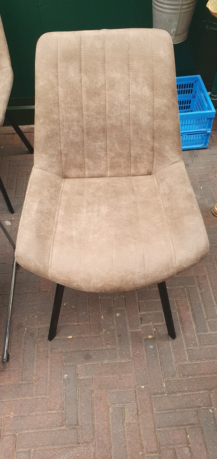 Eetkamerstoelen, Ophalen, Gebruikt, Bruin, Vier