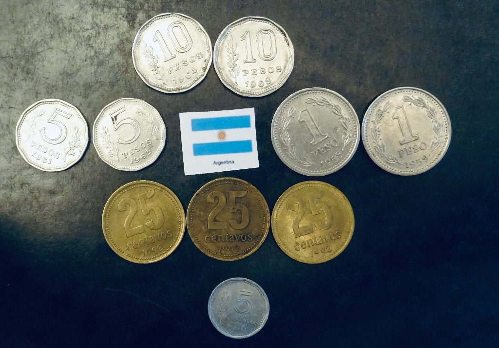 Munten Argentina, Postzegels en Munten, Munten | Amerika, Verzenden, Noord-Amerika