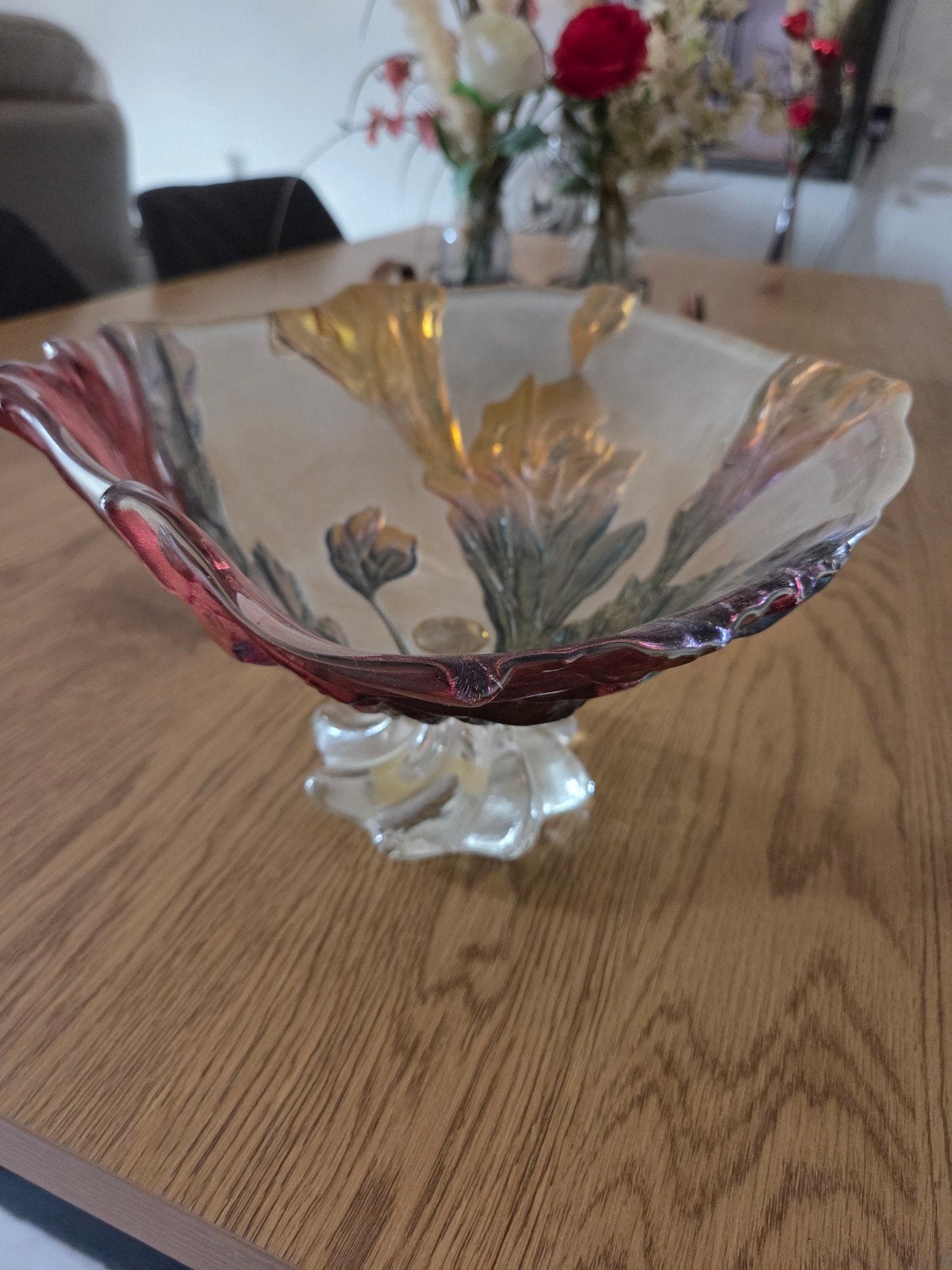 Walther Glas Hoge Schaal - Prachtige Fruitschaal, Ophalen