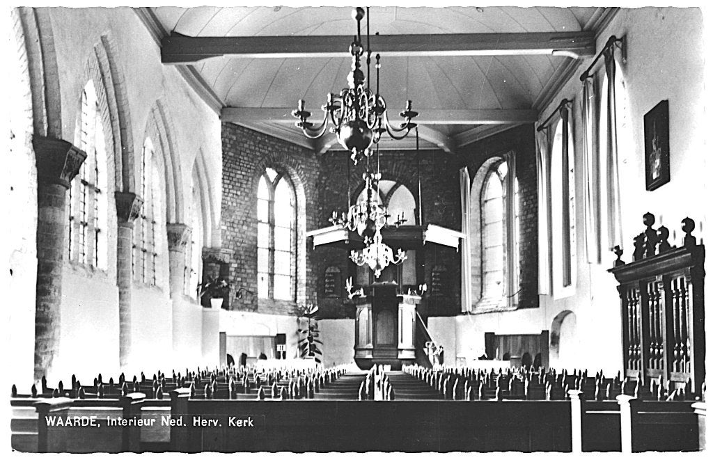 700364 Waarde 1967 Ned herv Kerk Z Nette kaart onbeschreven