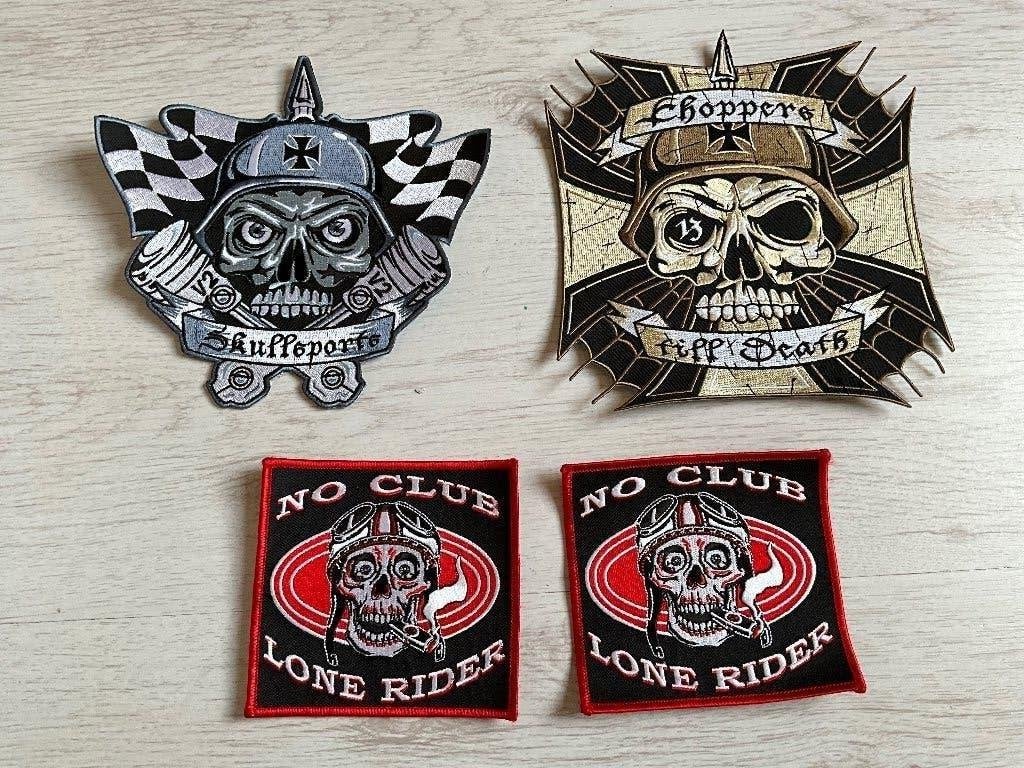 4 verschillende grote patches, 4 verschillende grote patches, Nieuw, Ophalen of Verzenden, Emmen