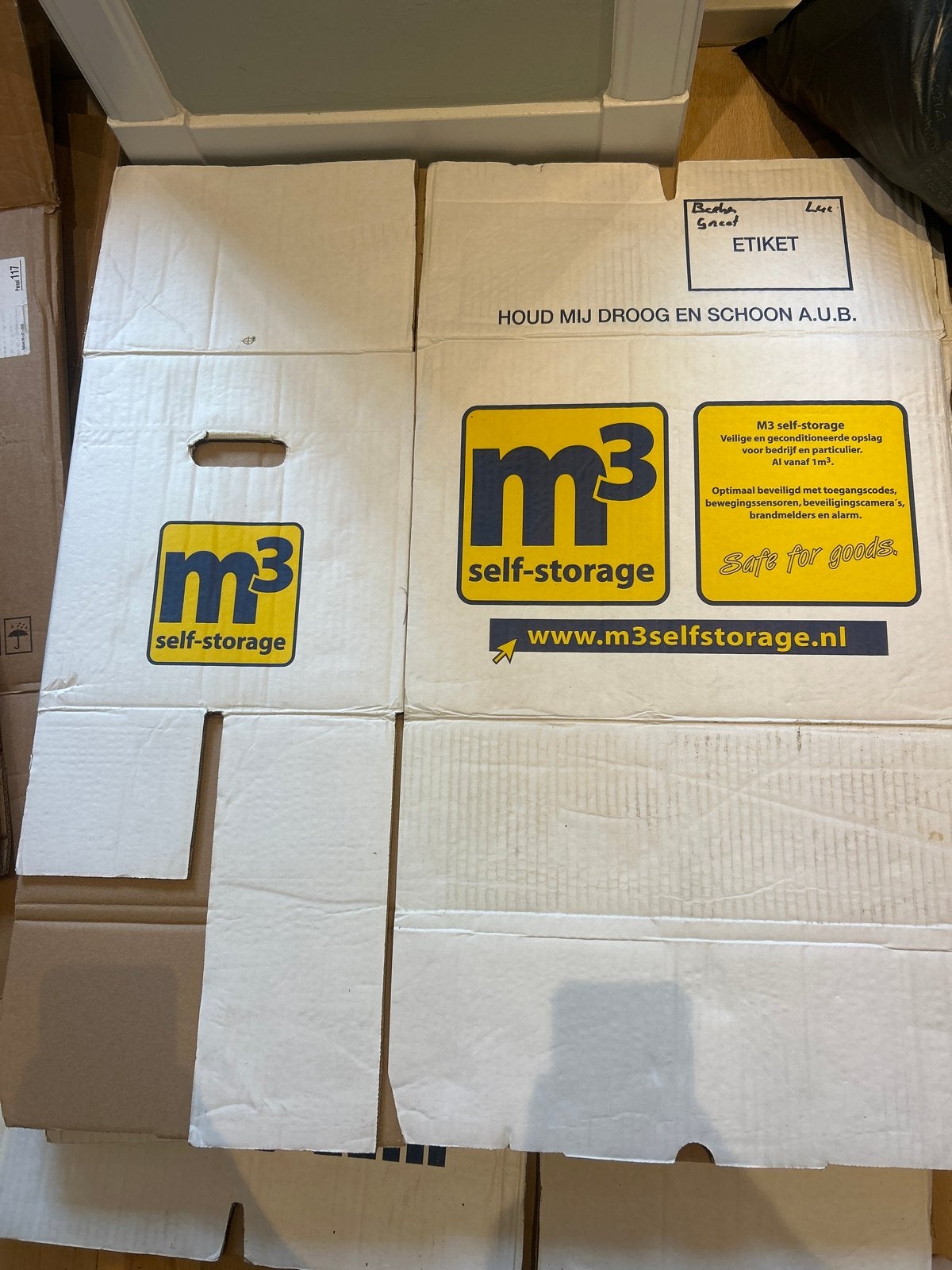 M3 Self-Storage Verhuisdozen - Gebruikt maar Goed, Ophalen, 40 tot 60 cm, 50 tot 75 cm, 35 tot 50 cm