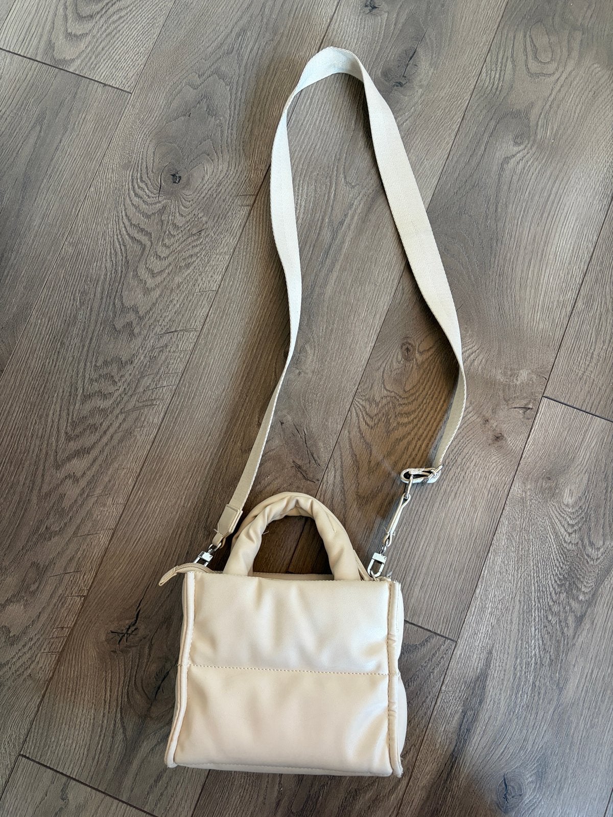 Tasje van C&A, Sieraden, Tassen en Uiterlijk, Ophalen of Verzenden, Zo goed als nieuw, Beige, Schoudertasje