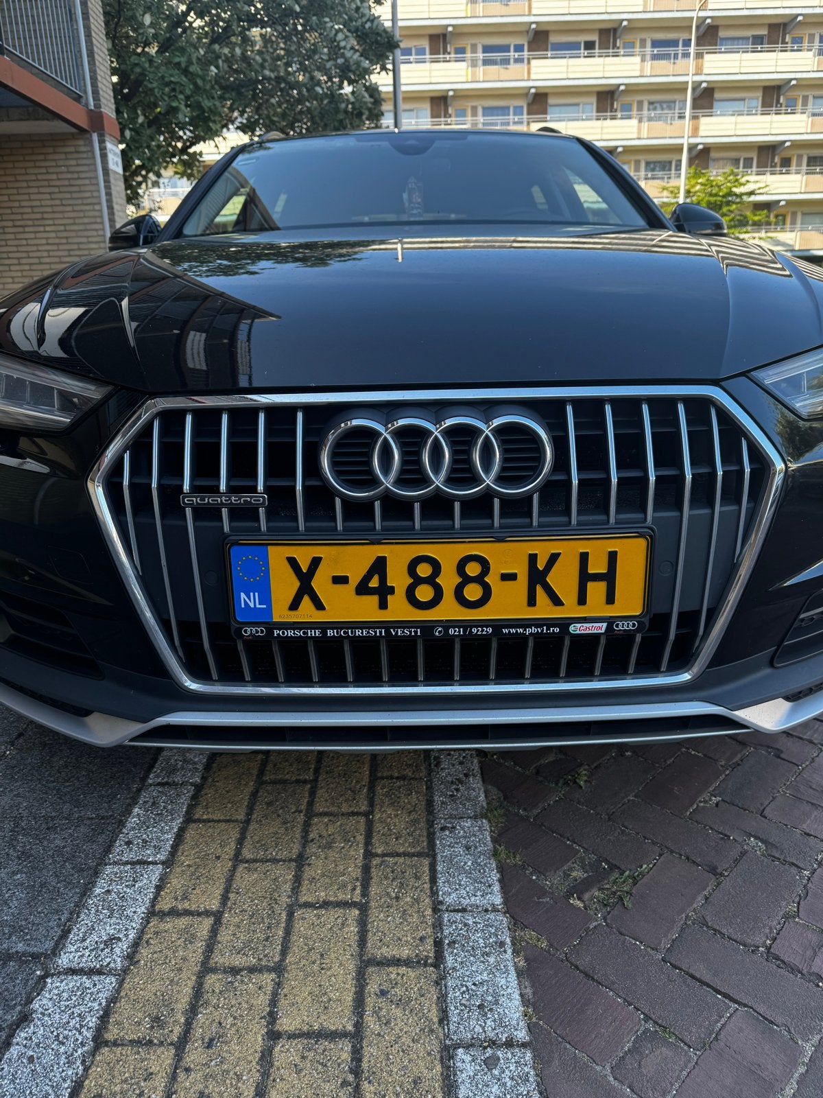 Audi A4 2.0 TDI 190pk Quattro S Tronic 2017, Automaat, 1800 kg, A4, Zwart
