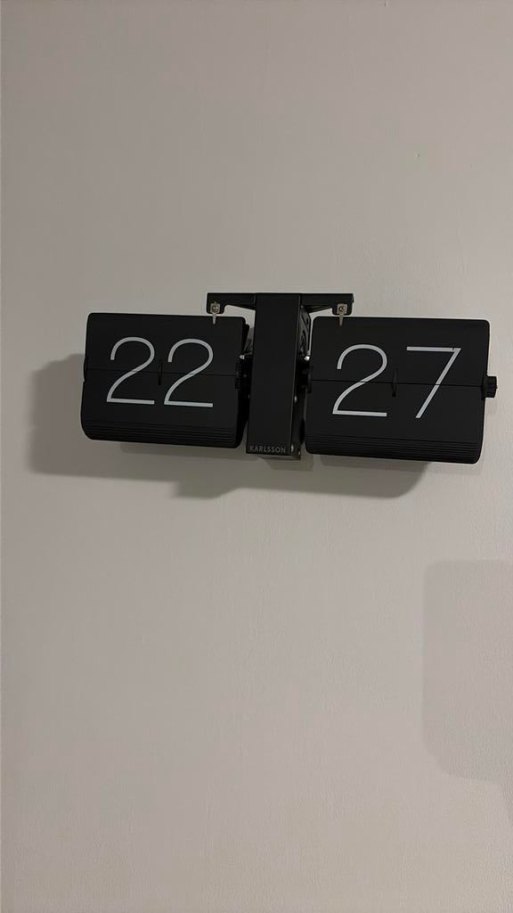 Karlsson Modern Clock Flip No Case, Ophalen of Verzenden, Zo goed als nieuw