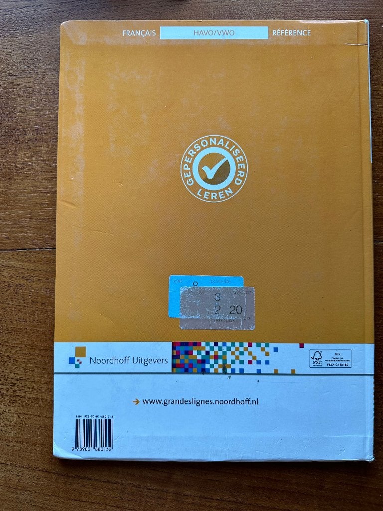 Grandes Lignes Tweede Fase Frans HAVO/VWO, Ophalen of Verzenden, Gelezen, HAVO, Frans