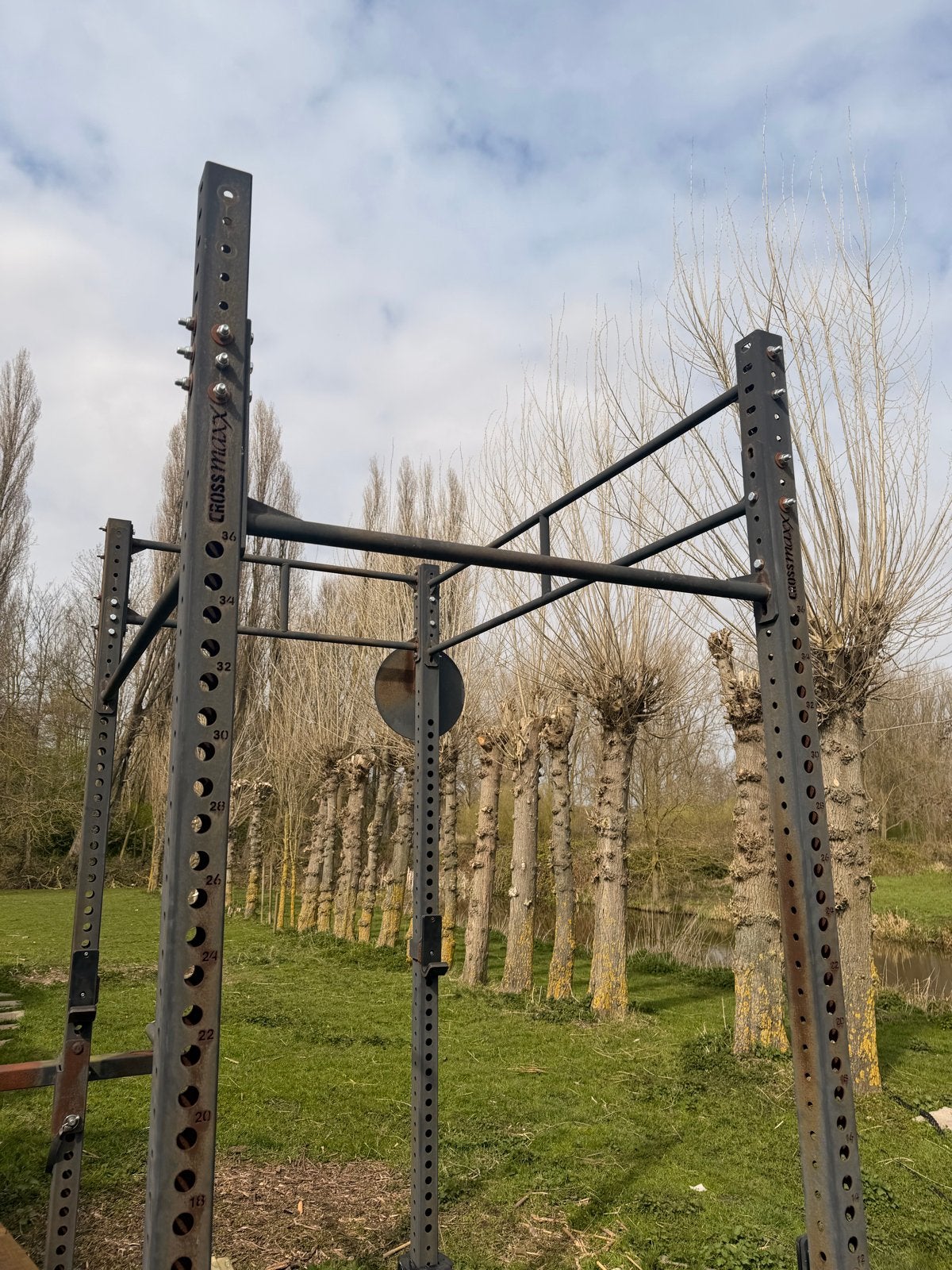 Crossmaxx Power Rack - Robuust en Veelzijdig, Ophalen, Gebruikt, Buik, Overige typen