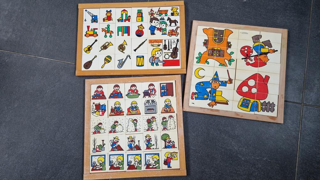 3 puzzels Educo en Rolf, Ophalen of Verzenden, 10 tot 50 stukjes