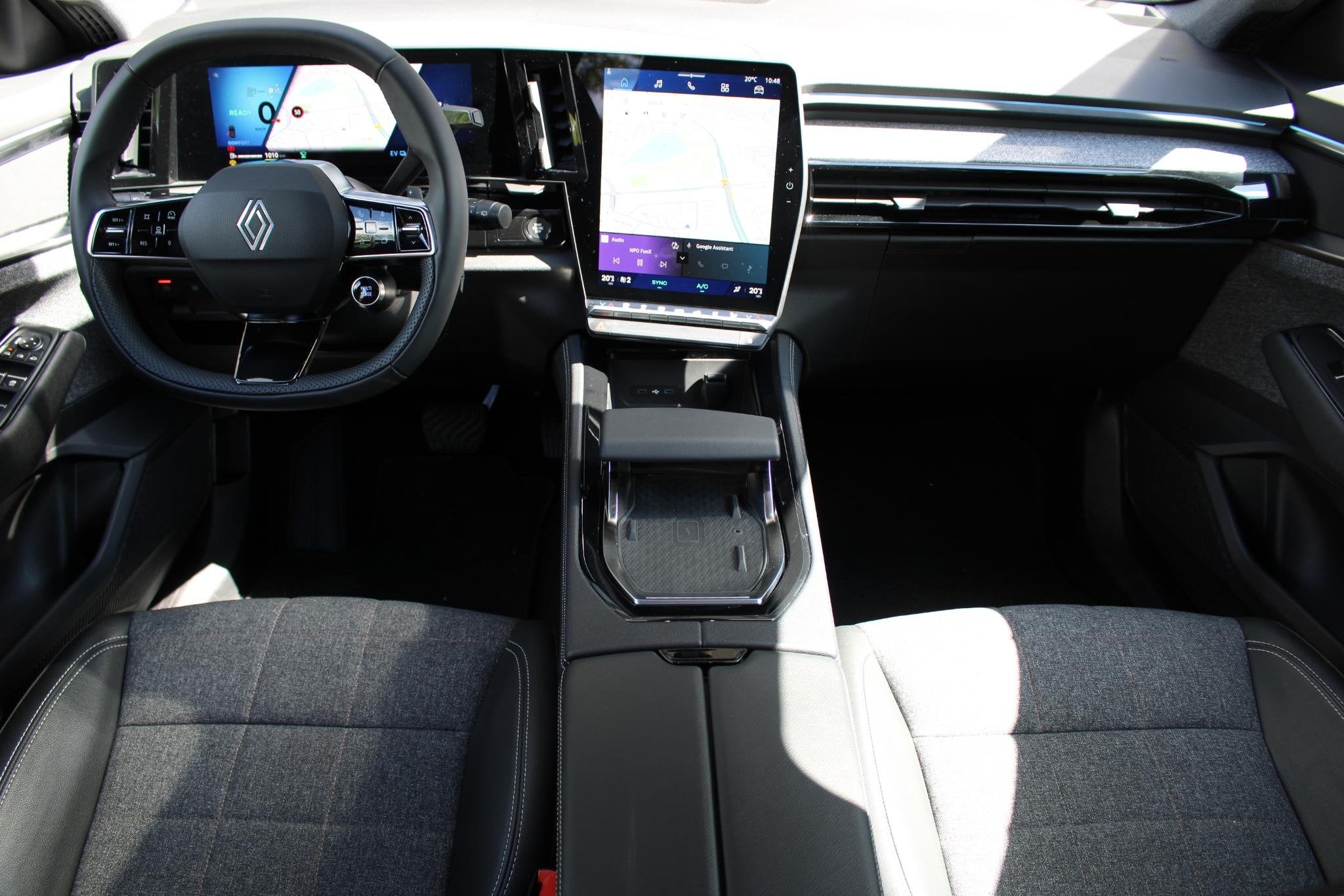 Renault Espace E-Tech full hybrid 200 techno 5p. | Achteruit, Auto's, Stof, 1199 cc, Blauw, Bedrijf
