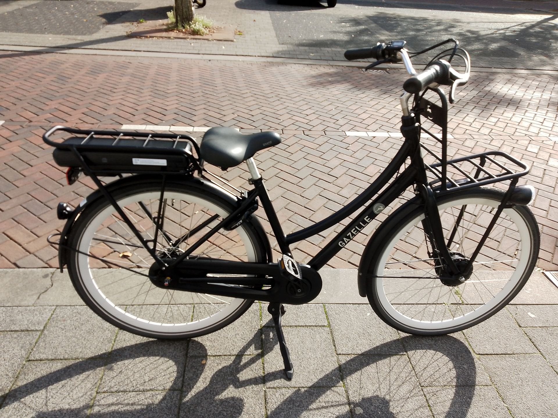 Gazelle Puur NL d46 elektrische damesfiets /transportfiets, Gebruikt, -, -, Minder dan 47 cm