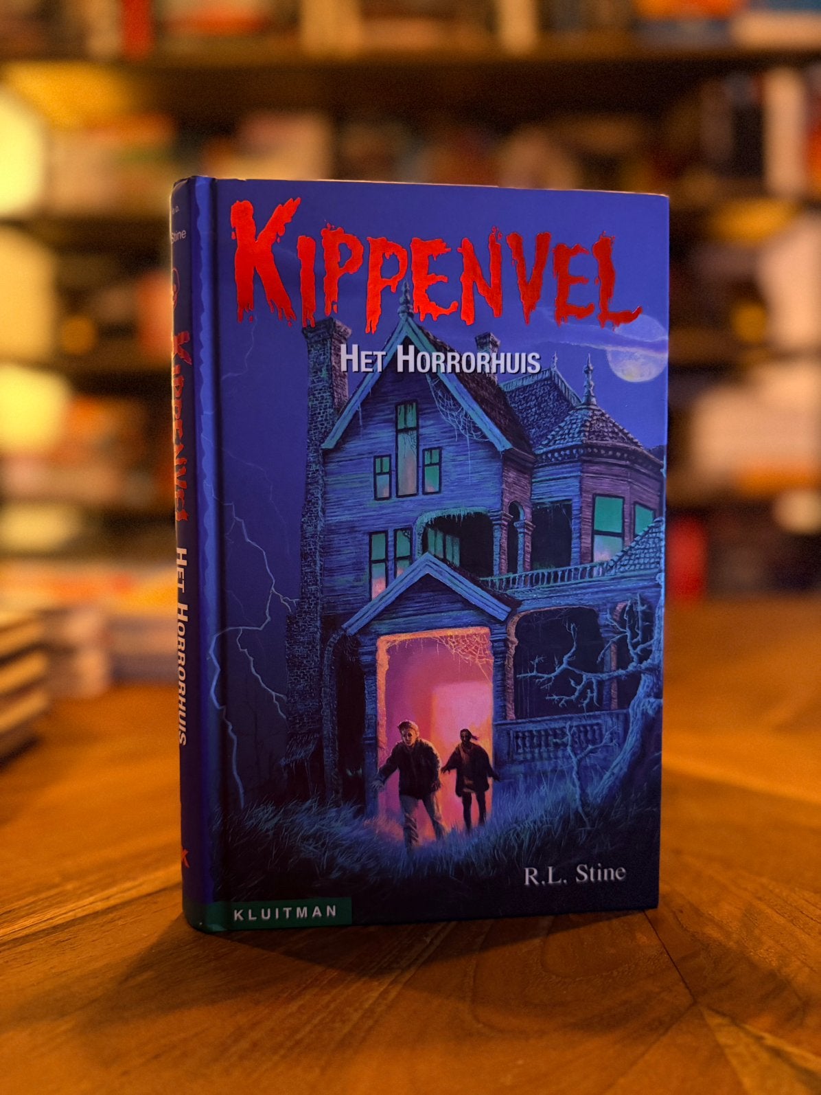R.L. Stine - Kippenvel - Het Horrorhuis, Verzenden, Zo goed als nieuw, R.L. Stine