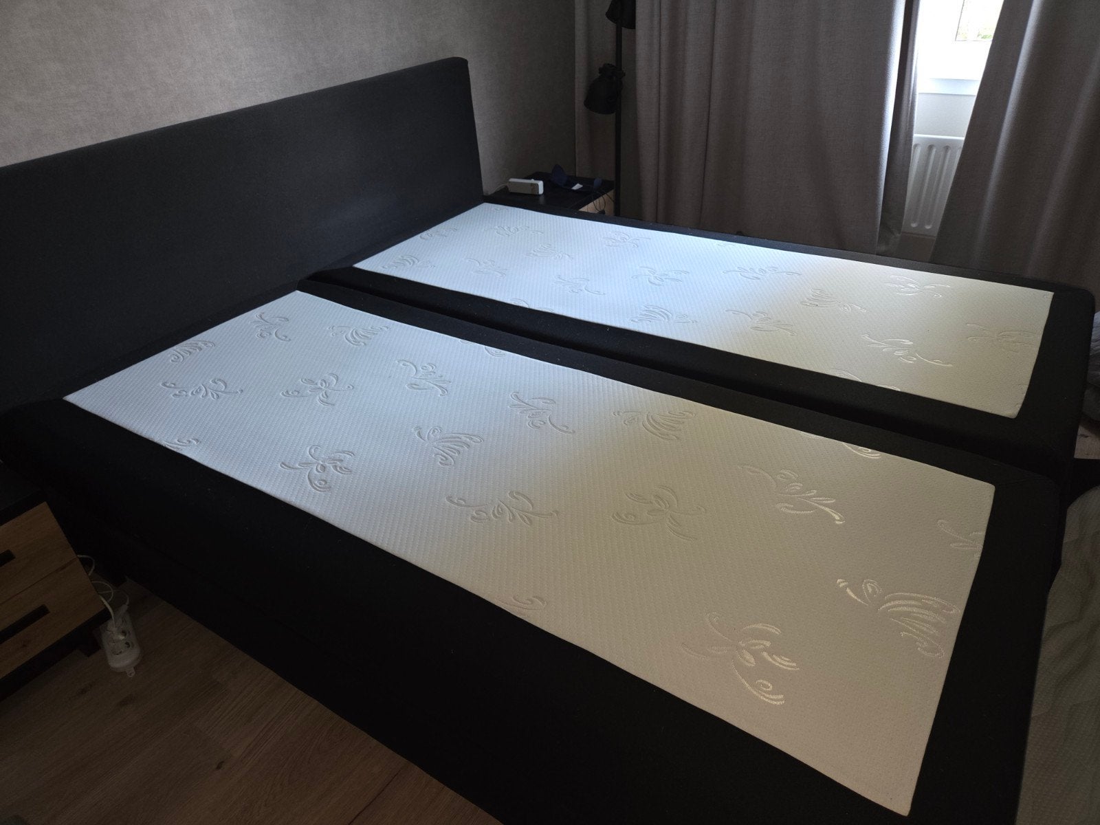 Swisse sense 2 persoons boxspring, Huis en Inrichting, Slaapkamer | Boxsprings, Ophalen, Gebruikt, 210 cm, Tweepersoons
