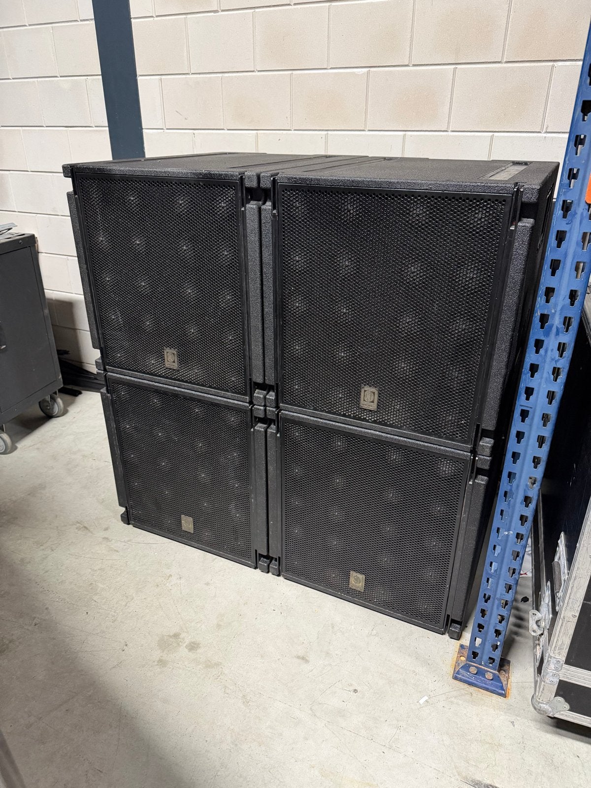 4x Soundprojects SP18-MA1000 V2.2 SPL Subwoofers, Gebruikt, Subwoofer, Ophalen, 150 watt of meer