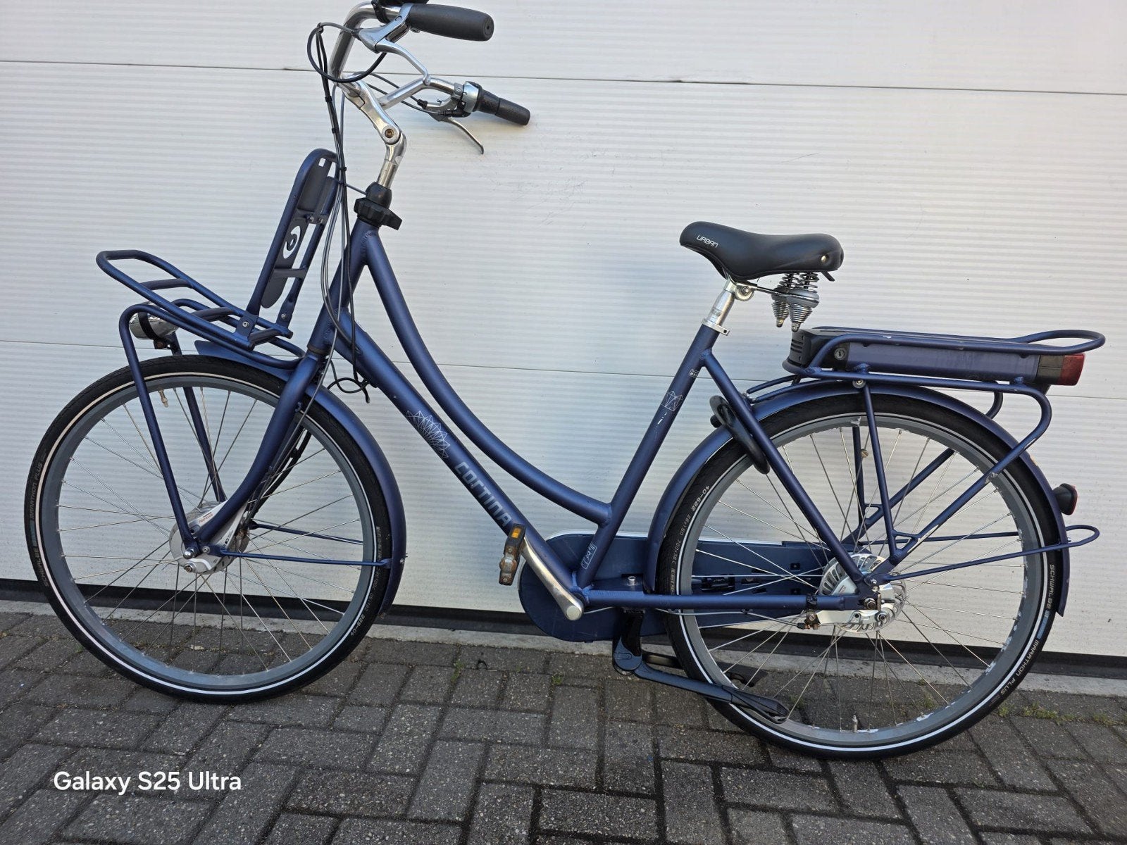 Cortina U4 family E-bike 57cm - 500Wh - 90km Range, Cortina, Versnellingen, 56 cm of meer, Zo goed als nieuw