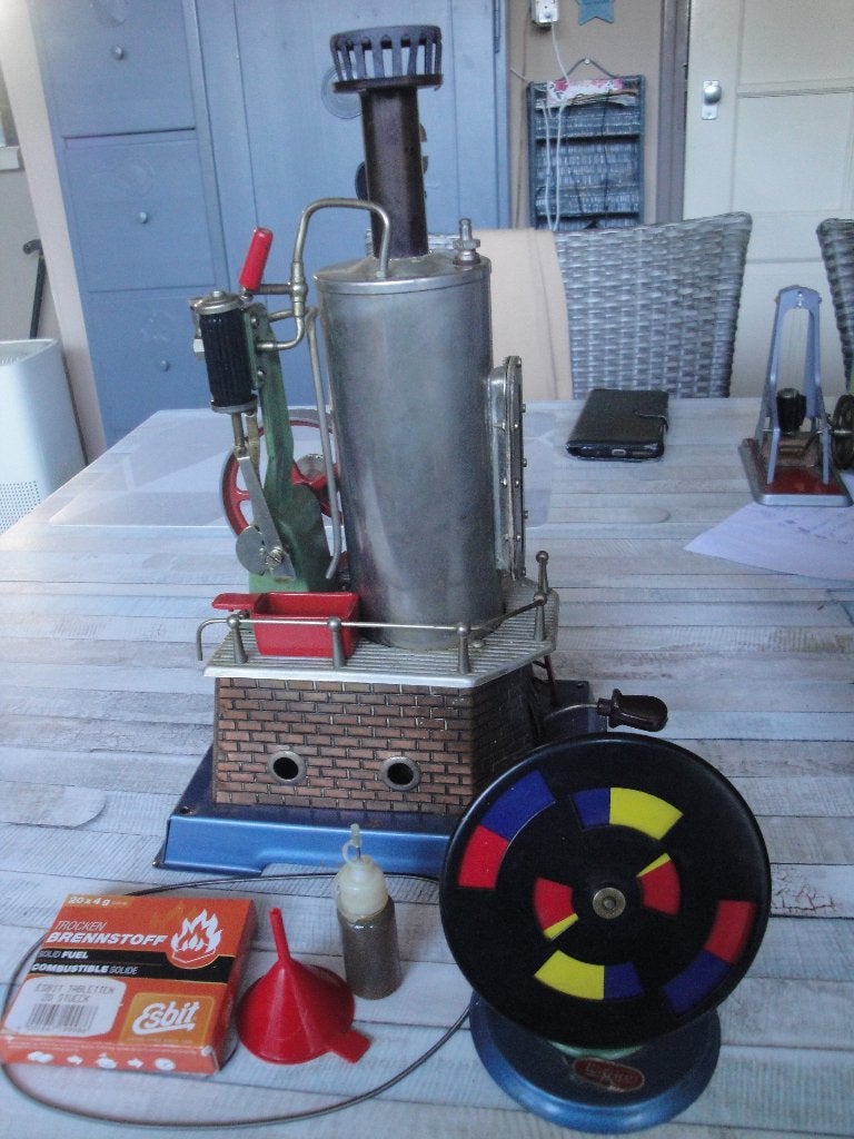 Stoommachine Wilesco., Ophalen of Verzenden, Gebruikt, Groter dan 1:32