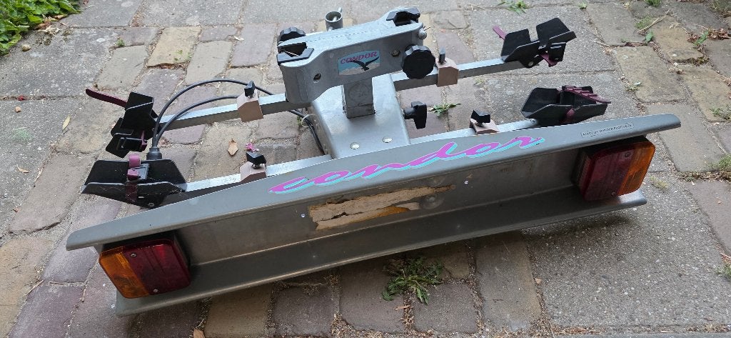 Condor Twinny load fietsendrager, Auto diversen, Ophalen, Gebruikt, Brede banden, 2 fietsen