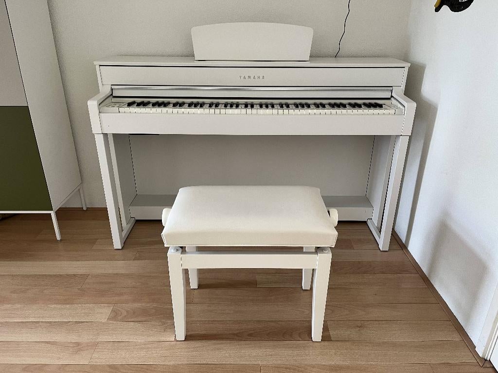 Yamaha Clavinova CLP-535 Wit, Muziek en Instrumenten, Piano's, Ophalen, Gebruikt, Wit, Digitaal