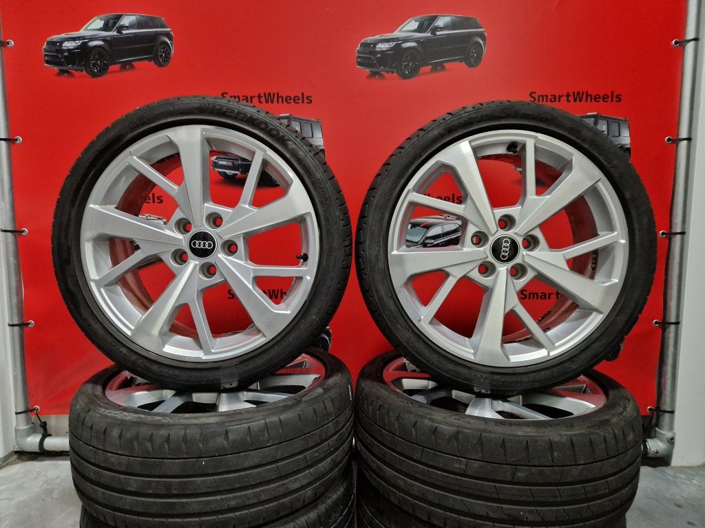 18 inch ORIGINEEL AUDI S-LINE A3 S3 8P 8V 8Y VELGEN BANDEN, Niet ingevuld, 18 inch, Banden en Velgen, Niet ingevuld