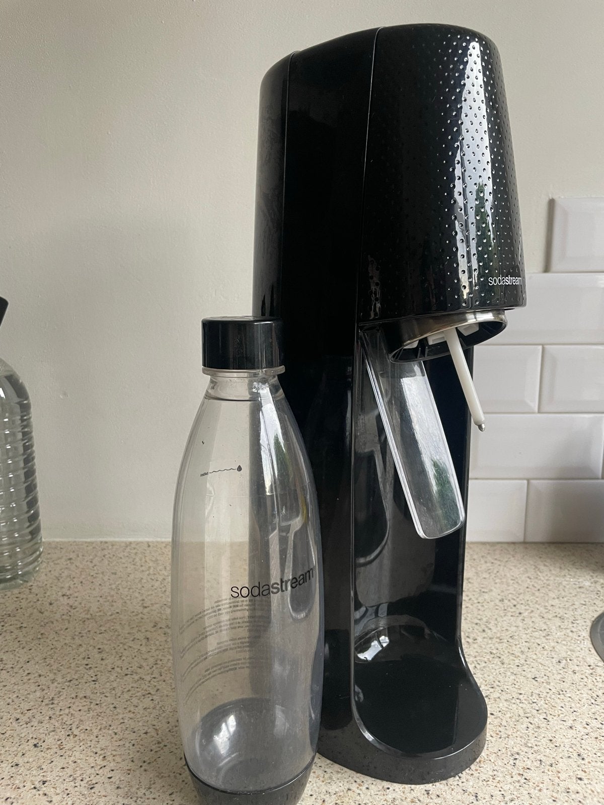 SodaStream inclusief fles, werkt naar behoren, Ophalen of Verzenden, Gebruikt