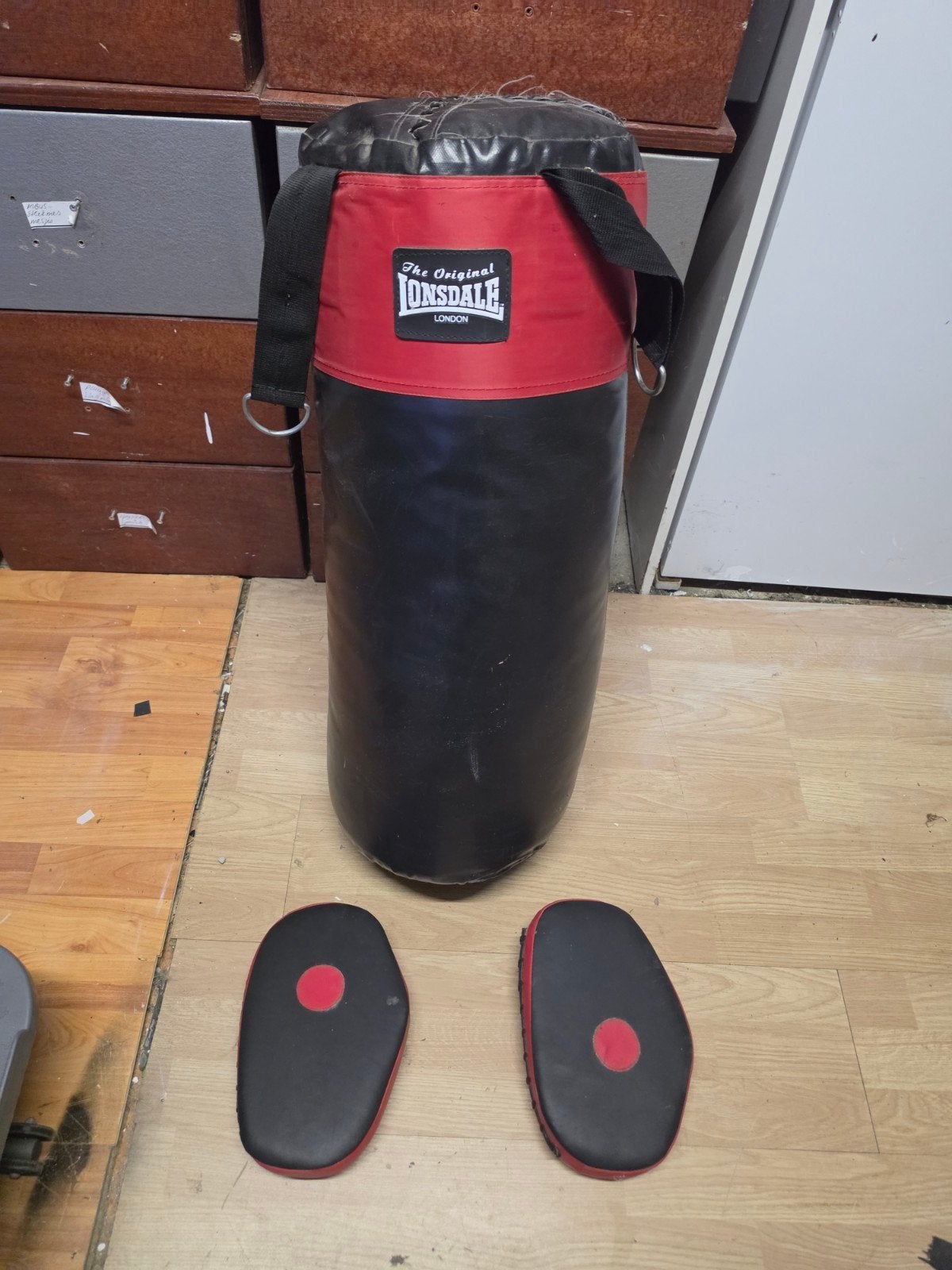 Lonsdale Bokszak met stootkussens, Ophalen, Gebruikt, Bokszak